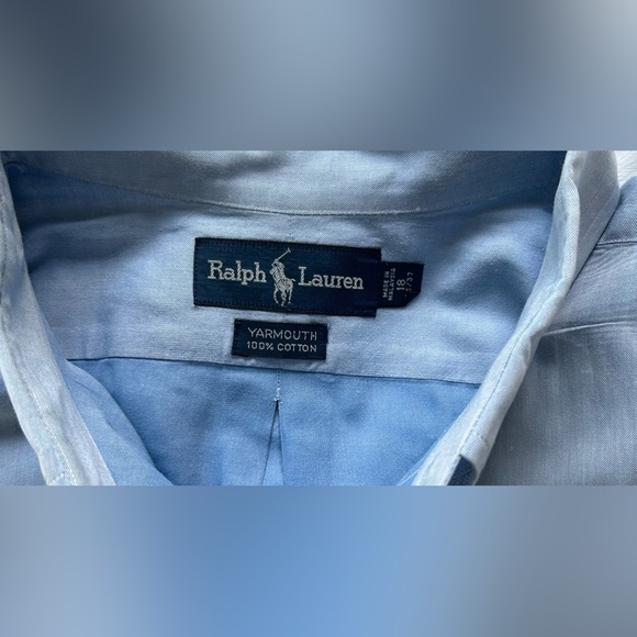 Ralph Lauren Polo Long Sleeve Shirt 18/36-37 - Picture 2 of 3
